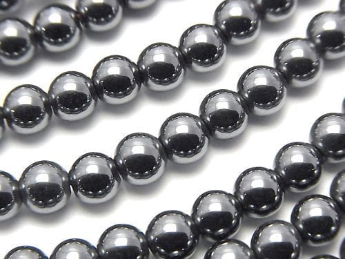 Hematite, Round Gemstone Beads