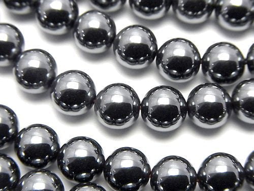 Hematite, Round Gemstone Beads