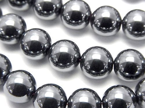 Hematite, Round Gemstone Beads