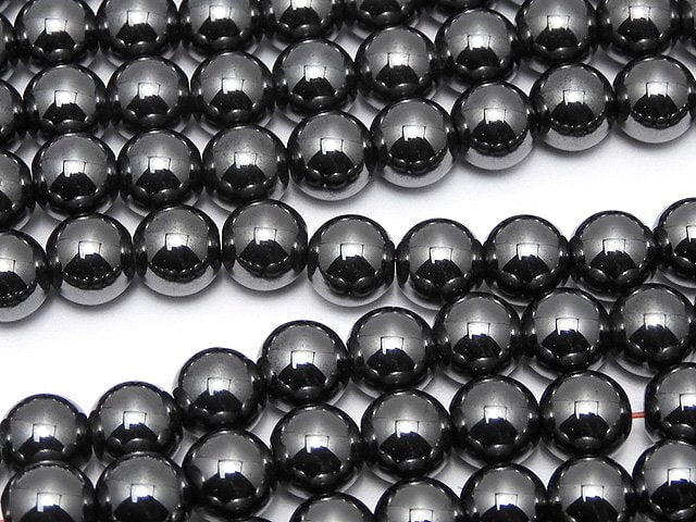 Hematite, Round Gemstone Beads