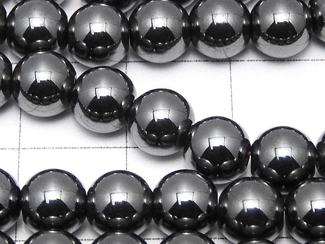 Magnetic!  Hematite  Round 6mm 1strand beads (aprx.15inch/38cm)