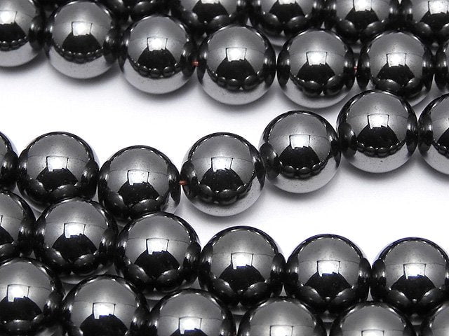 Hematite, Round Gemstone Beads