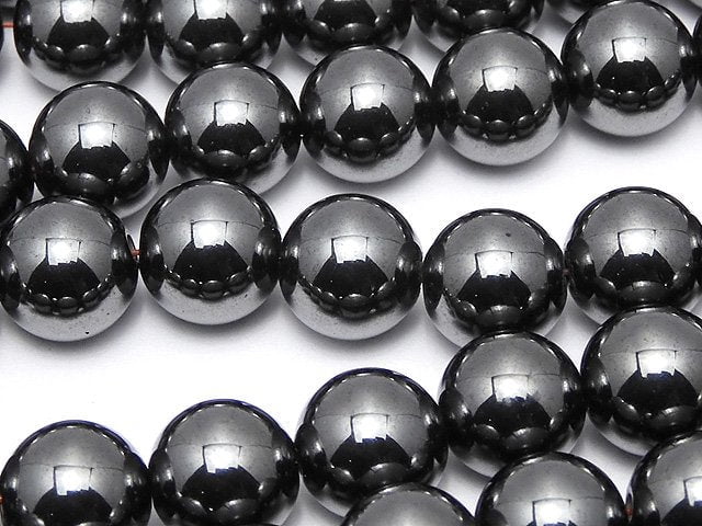 Hematite, Round Gemstone Beads