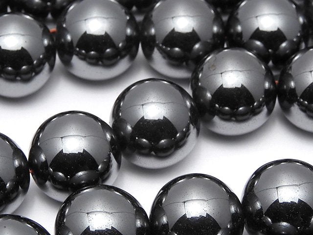 Hematite, Round Gemstone Beads