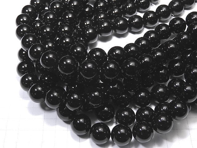 Onyx  Round 16mm half or 1strand beads (aprx.15inch/36cm)