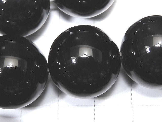 Onyx  Round 18mm half or 1strand beads (aprx.15inch/38cm)