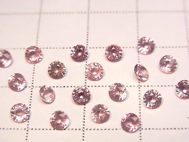 [Video]High Quality Dragon Garnet AAA Loose stone Round Faceted 4x4mm 1pc
