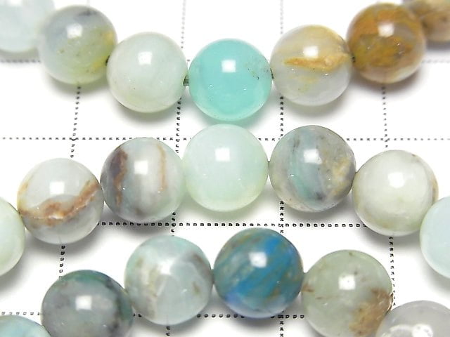 [Video] Blue Opal AA++ Round 8mm Bracelet