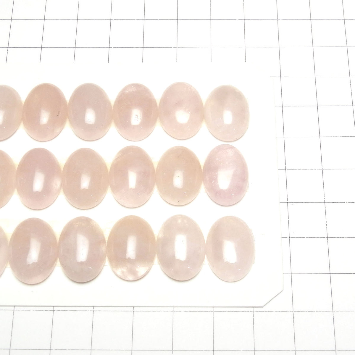 摩根石 AA++ 橢圓形素面蛋面 18x13mm 2顆