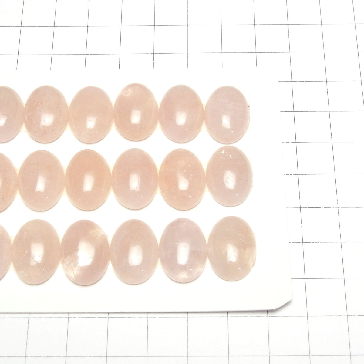 摩根石 AA++ 橢圓形素面蛋面 18x13mm 2顆