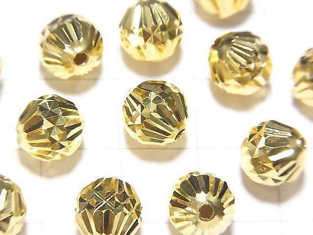 Silver925  Rondelle  [6mm][8mm] 18KGP 2pcs