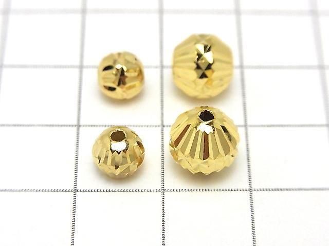 Silver925  Rondelle  [6mm][8mm] 18KGP 2pcs