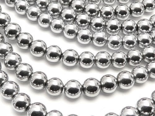 Hematite, Round Gemstone Beads