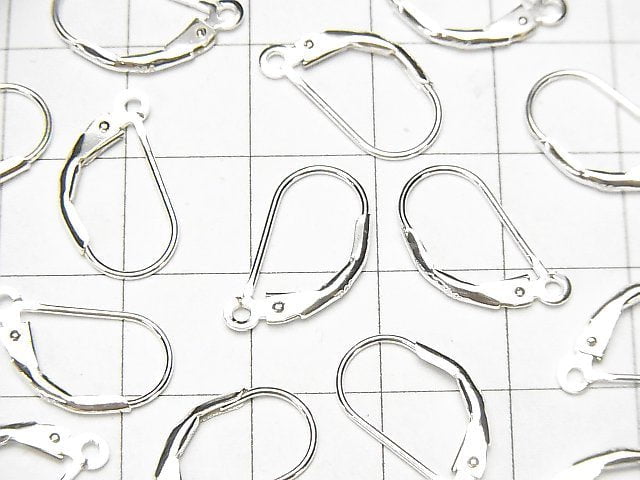 Silver925 piercing French hook No coating 1 pair $3.39!