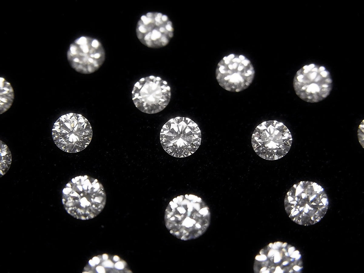 實驗室培育鑽石裸石 圓形明亮式切割 4x4毫米 1顆