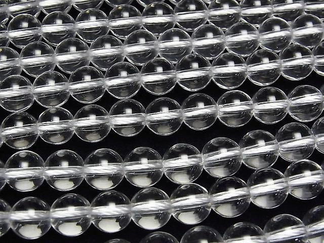 [Video]Crystal Quartz AAA Round 9mm half or 1strand beads (aprx.15inch/37cm)