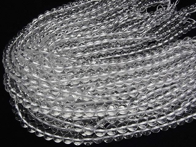 [Video]Crystal Quartz AAA Round 9mm half or 1strand beads (aprx.15inch/37cm)