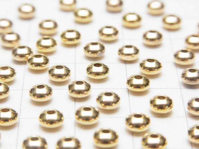 14KGF Rondelle [3mm][4mm][6mm] 10pcs