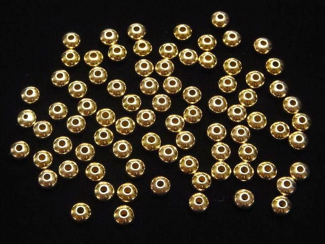 14KGF Rondelle [3mm][4mm][6mm] 10pcs