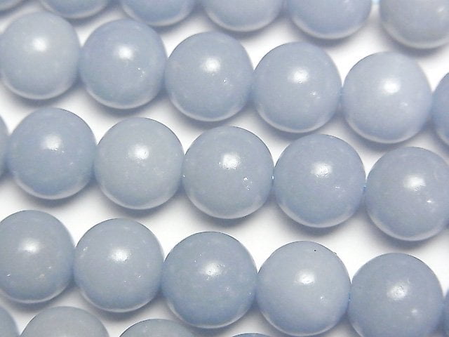 Angelite, Round Gemstone Beads