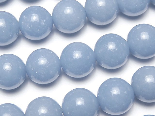 Angelite, Round Gemstone Beads