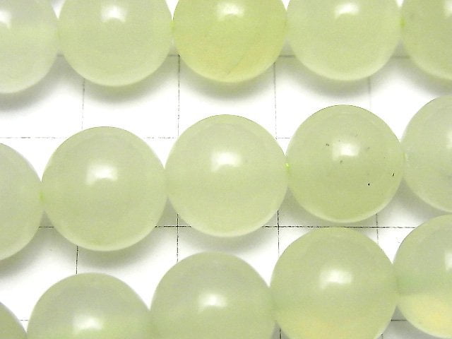 New Jade Round 12mm half or 1strand beads (aprx.15inch/36cm)