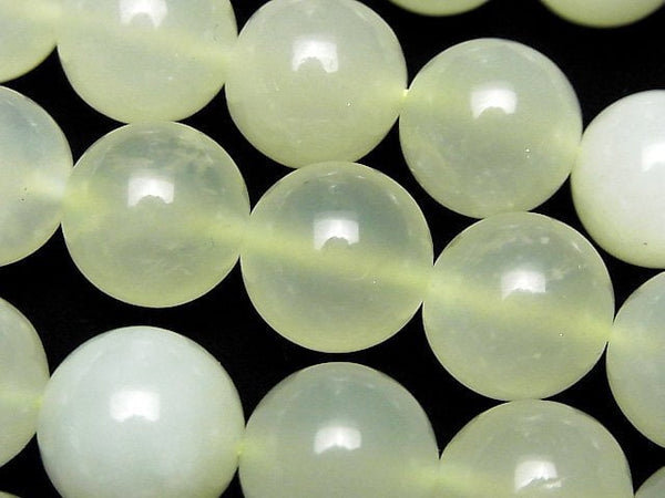 New Jade Round 14mm half or 1strand beads (aprx.15inch/36cm)