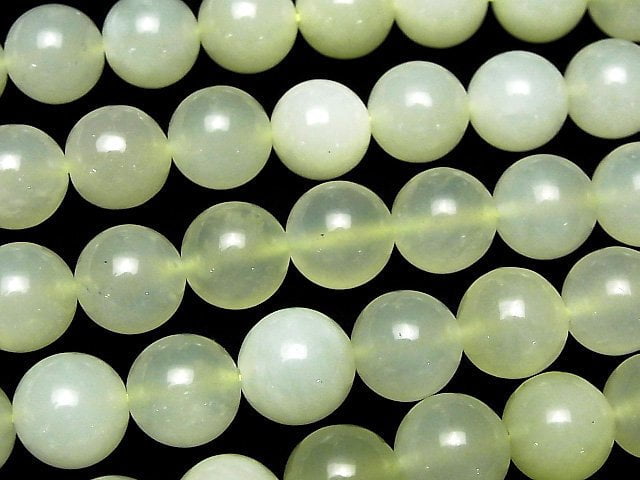 New Jade Round 14mm half or 1strand beads (aprx.15inch/36cm)