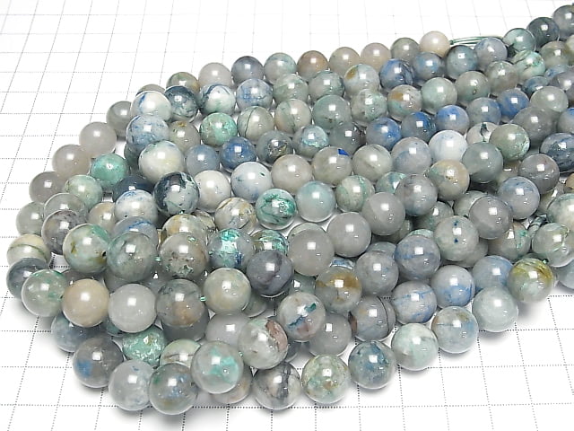 [Video] Quantum Quattro Silica AA+ Round 12mm 1/4 or 1strand beads (aprx.15inch / 37cm)