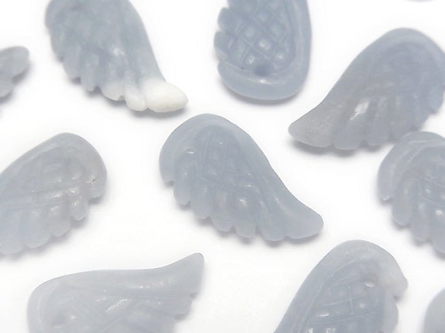 [Video] Angelite AAA Angel Wing 18x10mm 3pcs