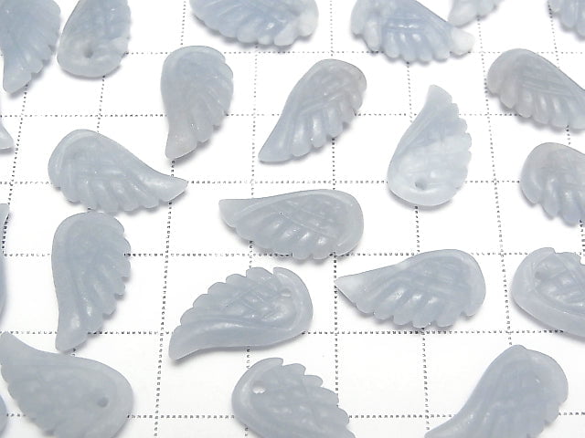[Video] Angelite AAA Angel Wing 18x10mm 3pcs