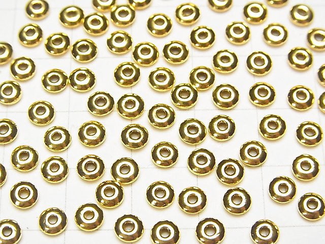 Introducing new sizes! Silver925 Roundel 3.5mm, 4mm, 5mm 18KGP 10pcs