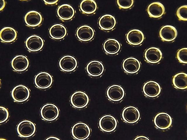 Silver925  Rondelle  3mm,4mm,5mm 18KGP 20pcs