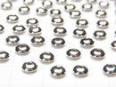 Silver925  Rondelle  3mm,4mm,5mm Rhodium Plated  10pcs