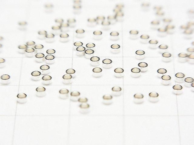 Silver925  Micro Crimp Bead  [2x1mm] 50pcs