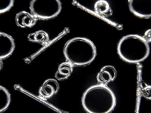 Silver, Toggle Metal Beads & Findings