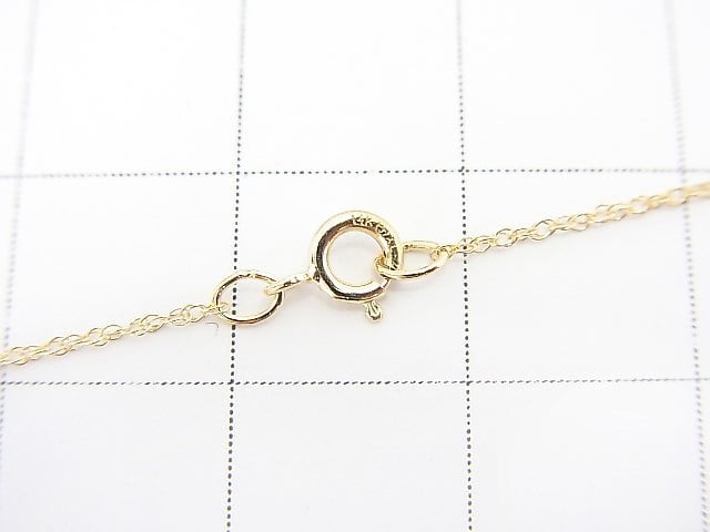 [K14 Yellow Gold] Necklace Rope Chain [40cm] [45cm] 1pc