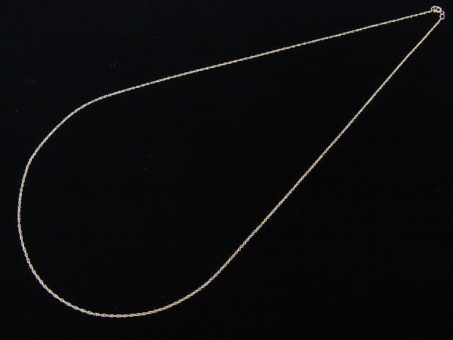 [K14 Yellow Gold] Necklace Rope Chain [40cm] [45cm] 1pc