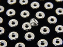 [K14 White Gold]Rondelle  [3x1.5mm][4x2mm]1pc