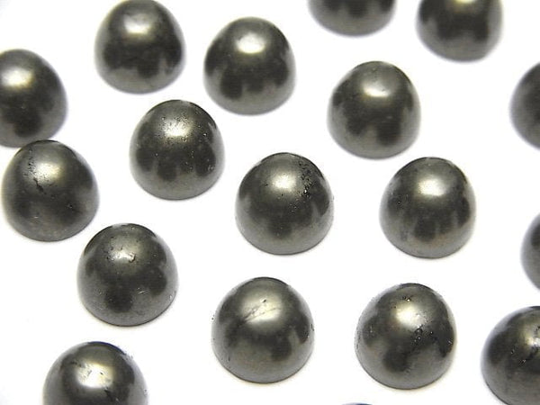 Cabochon, Pyrite Gemstone Beads