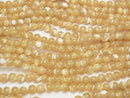[Video]1strand $4.79! Mother of Pearl MOP Beige Round 6mm 1strand beads (aprx.15inch / 38cm)