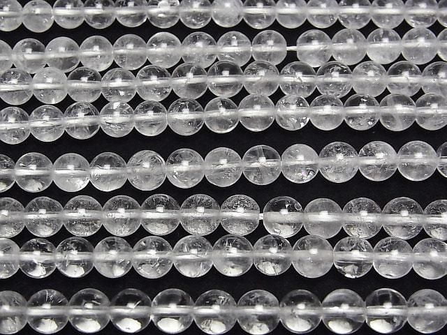[Video] Himalayan Ice Quartz AA++ Round 6mm half or 1strand beads (aprx.15inch/38cm)