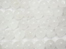 Himalayan Ice Quartz AA Round 12 mm half or 1 strand (aprx.15 inch / 38 cm)