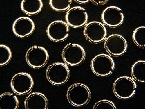 New size! 14KGF Gauge 1.0mm Jump Rings (5 pieces)