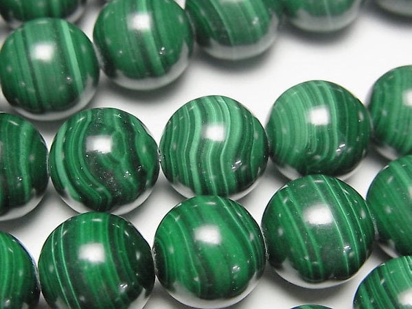 Malachite, Round Gemstone Beads