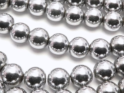 Hematite, Round Gemstone Beads