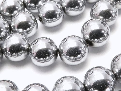 Hematite, Round Gemstone Beads