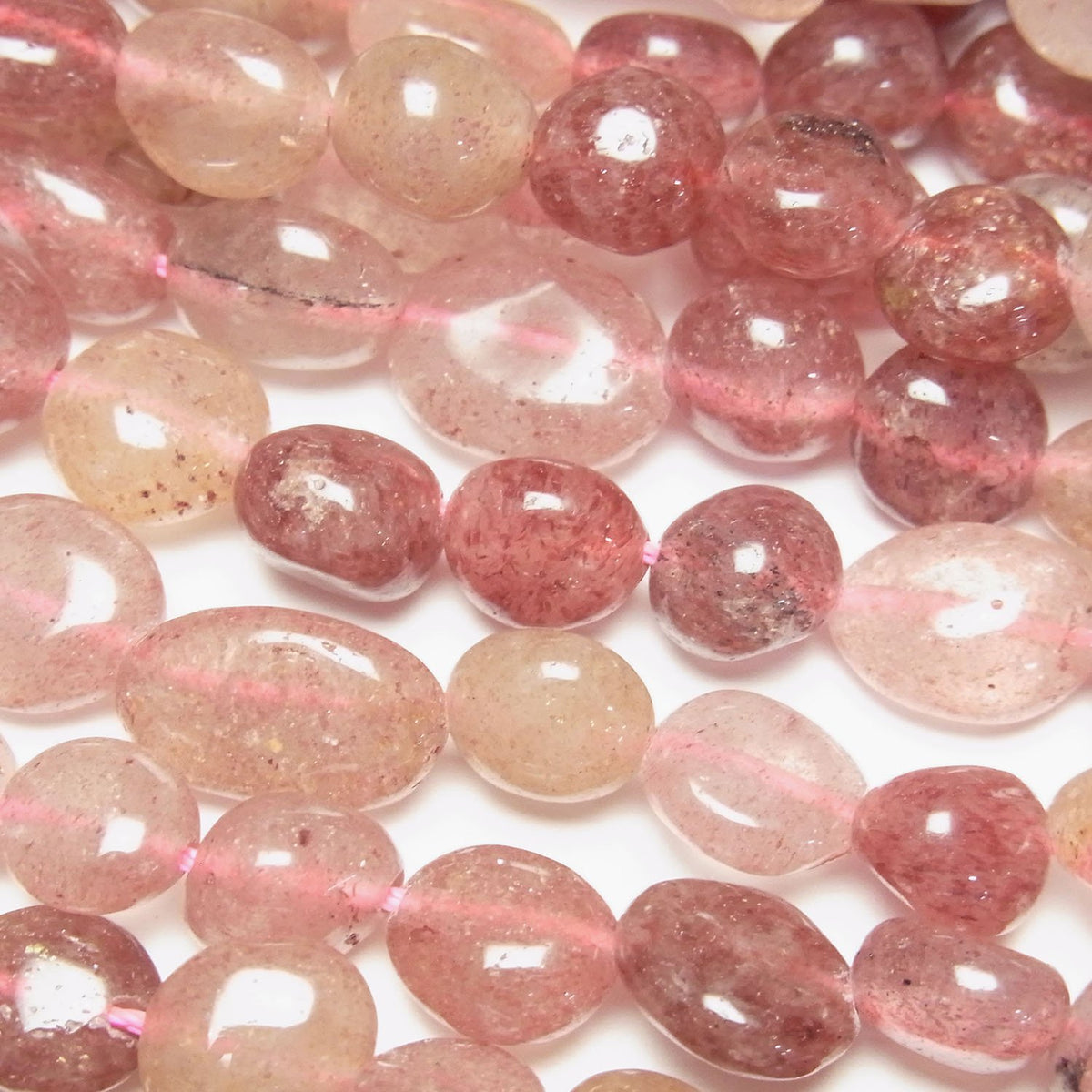 Muscovite Nugget 1strand beads (aprx.15inch/37cm)