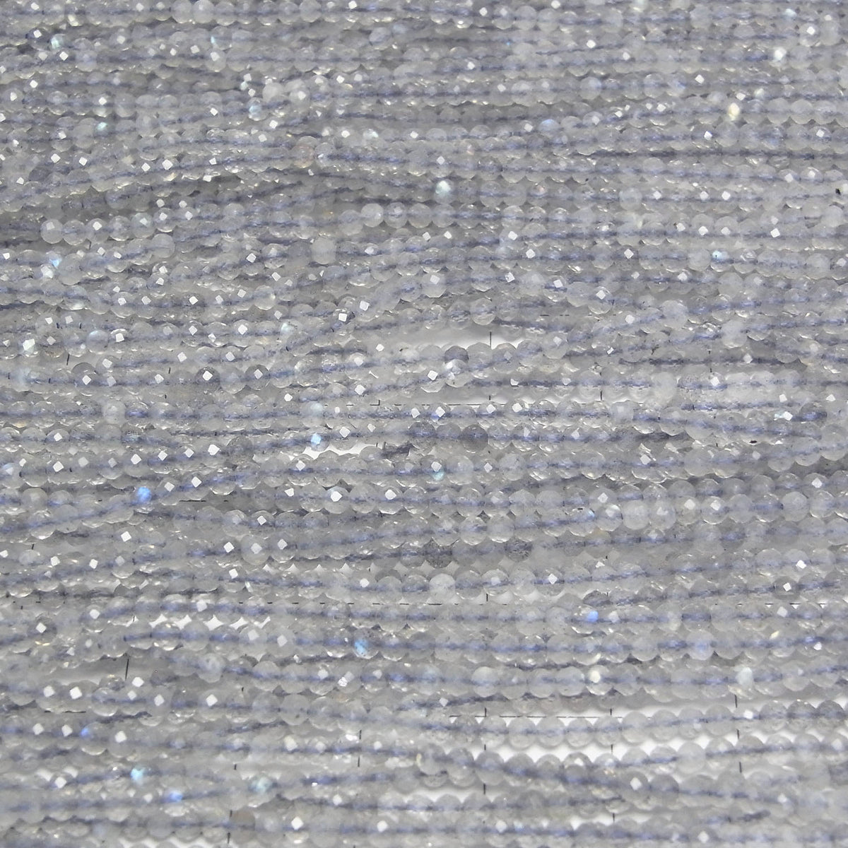 High Quality! Labradorite AAA- Faceted Round 2mm 1strand beads (aprx.15inch/37cm)