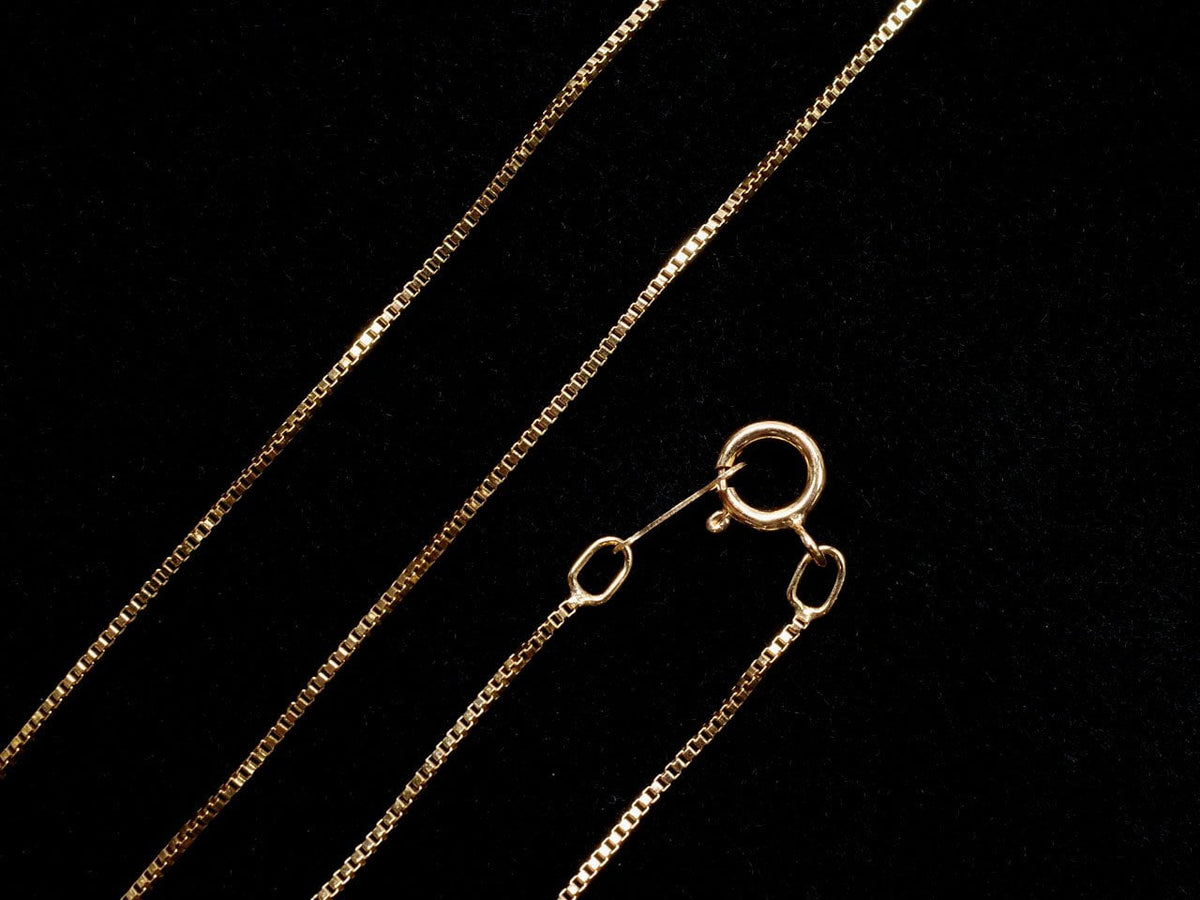 Chaîne vénitienne 14KGF 0,7 mm [40cm][45cm] Collier 1 pièce